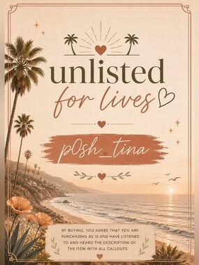 🛍️ UNLISTED FOR LIVES  🛍️